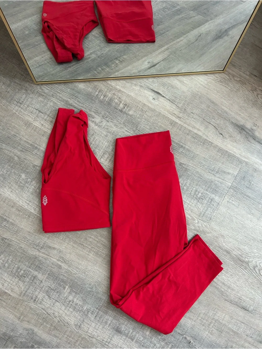 FP Free People Movement Never Better Matching Workout Set in Winterberry size L